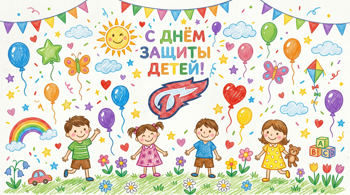 С Международным днём защиты детей